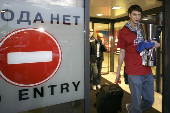CSKA basketball team returns to Moscow