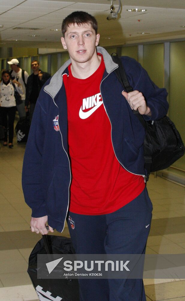 CSKA basketball team returns to Moscow