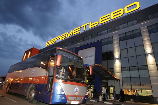 CSKA basketball team returns to Moscow