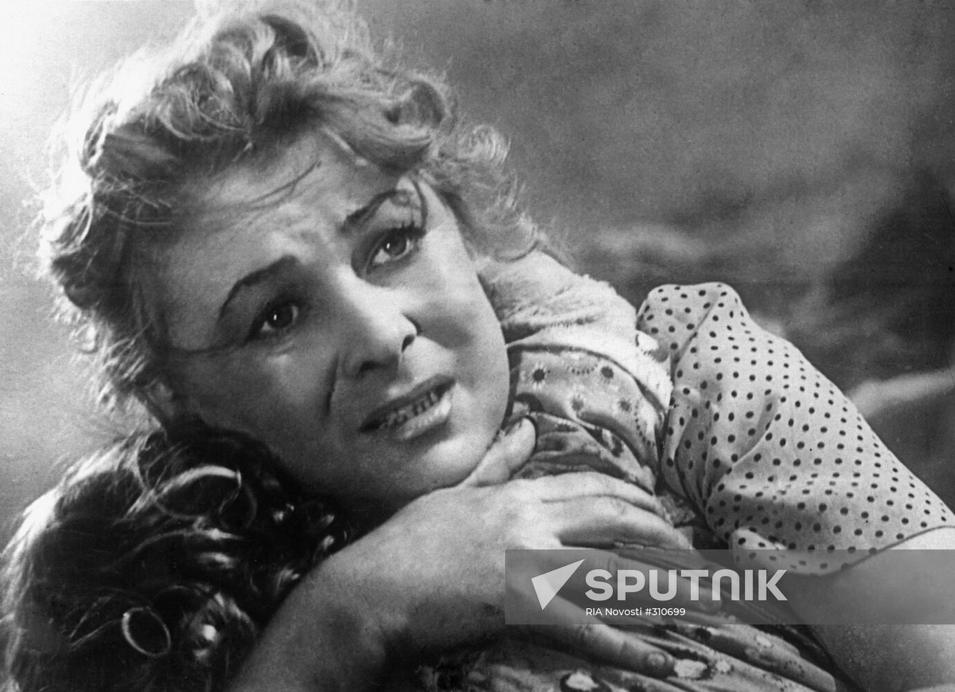 Valentina Serova in the film Bessmertny Garnizon, The Immortal Garrison