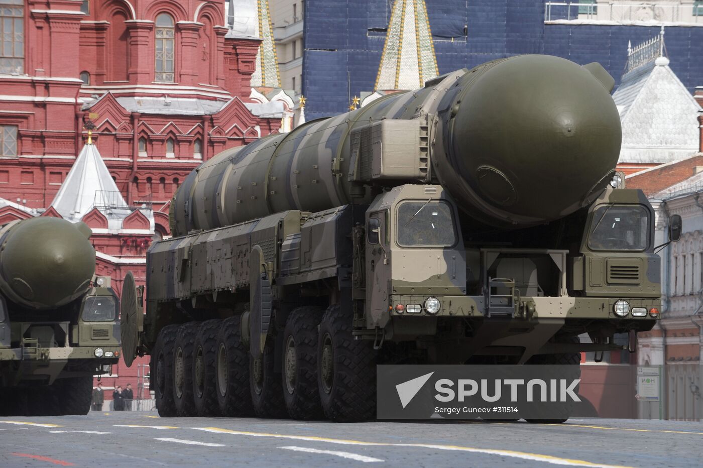 Victory Day parade on Moscow's Red Square