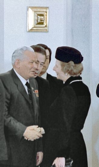 Konstantin Chernenko and Margaret Thatcher