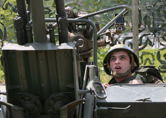 Russian peacekeeping troops in Abkhazia
