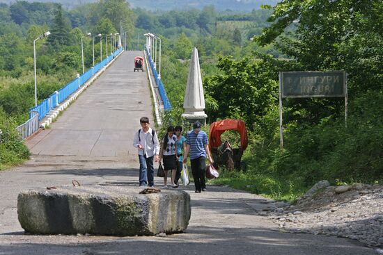Russian peacekeeping troops in Abkhazia