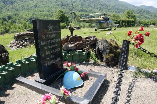Russian peacekeepers in Abkhazia