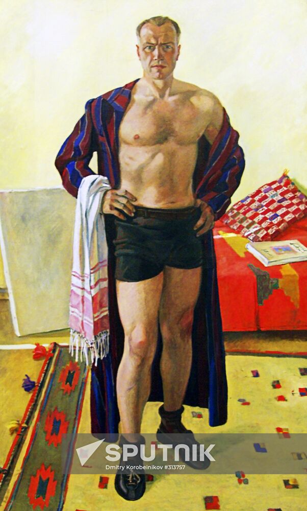 Alexander Deineka "Self-portrait"