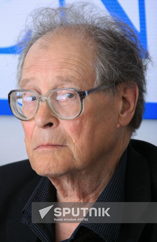 Sergei Kovalyov, head of the Andrei Sakharov Foundation