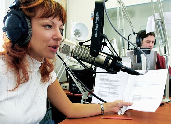 Nashe Vremya radio studio