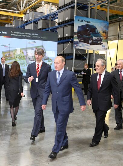 Vladimir Putin, Mintimer Shaimiyev, Vadim Shvetsov