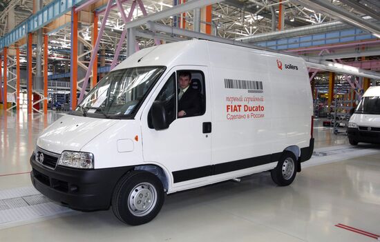 First FIAT Ducato van