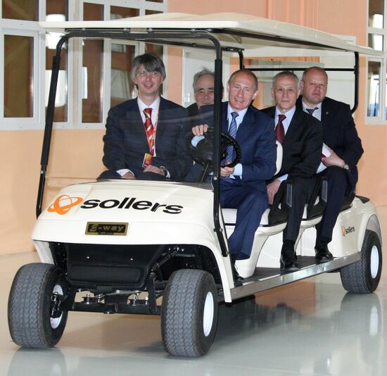 Vladimir Putin and Vadim Shvetsov