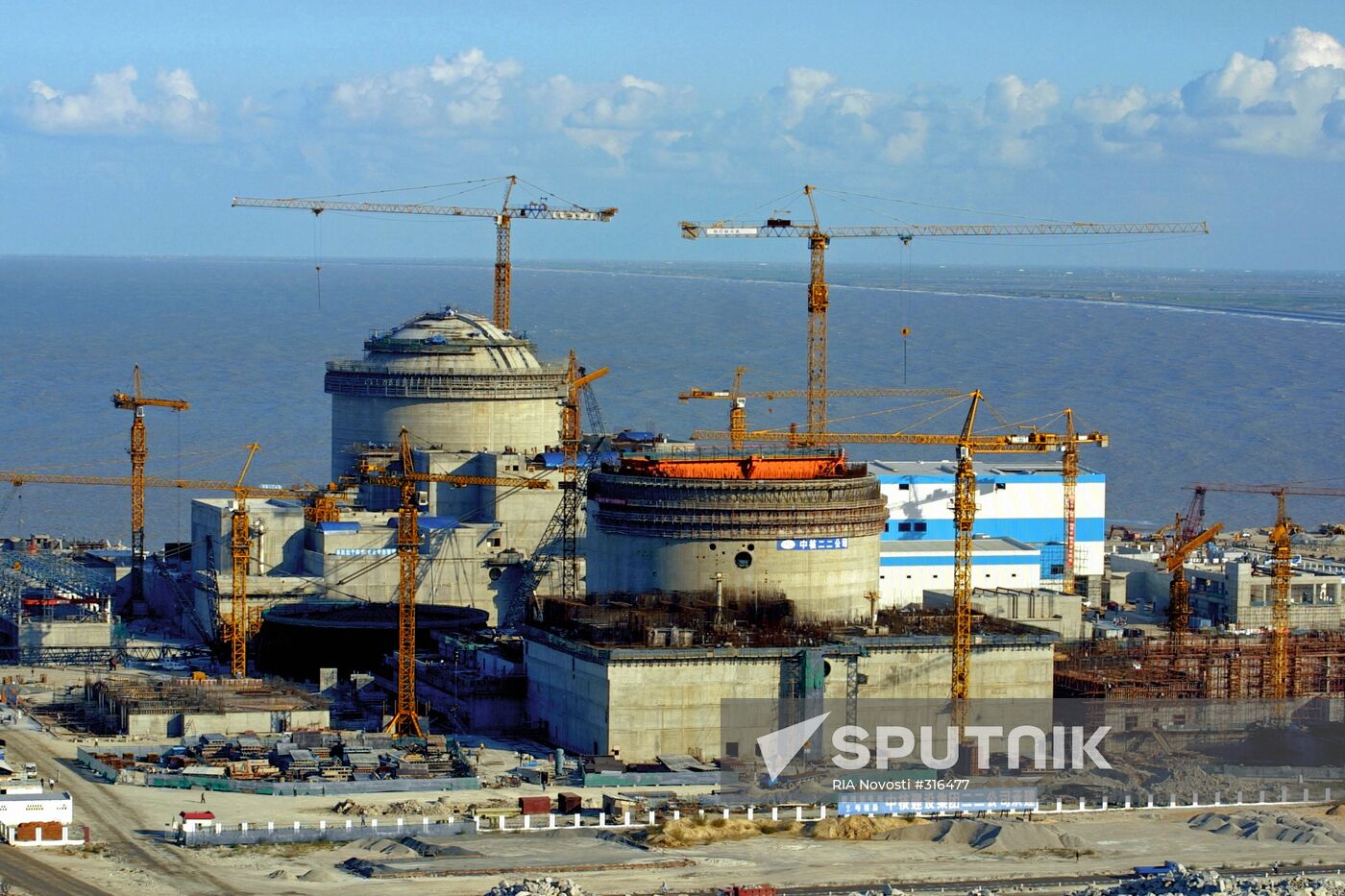 Construction of Tyanwan Nuclear Power Plant