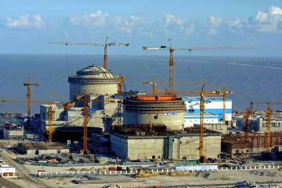 Construction of Tyanwan Nuclear Power Plant