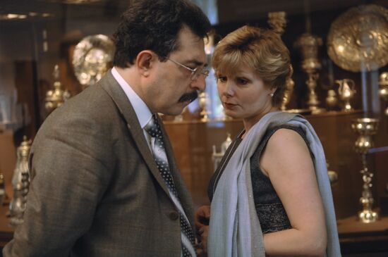 Yelena Gagarina and Andrei Batalov