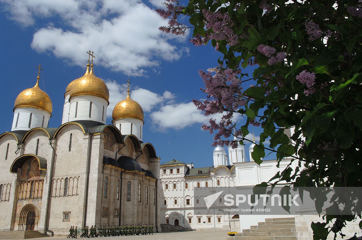 Cathedral square, the Moscow Kremlin