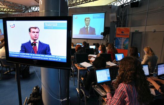 President Dmitry Medvedev