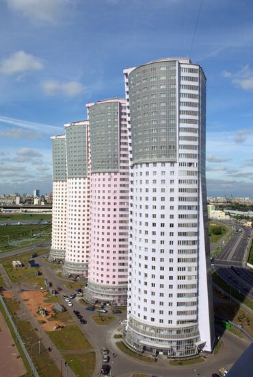 A view of the Khodynka Field residential area