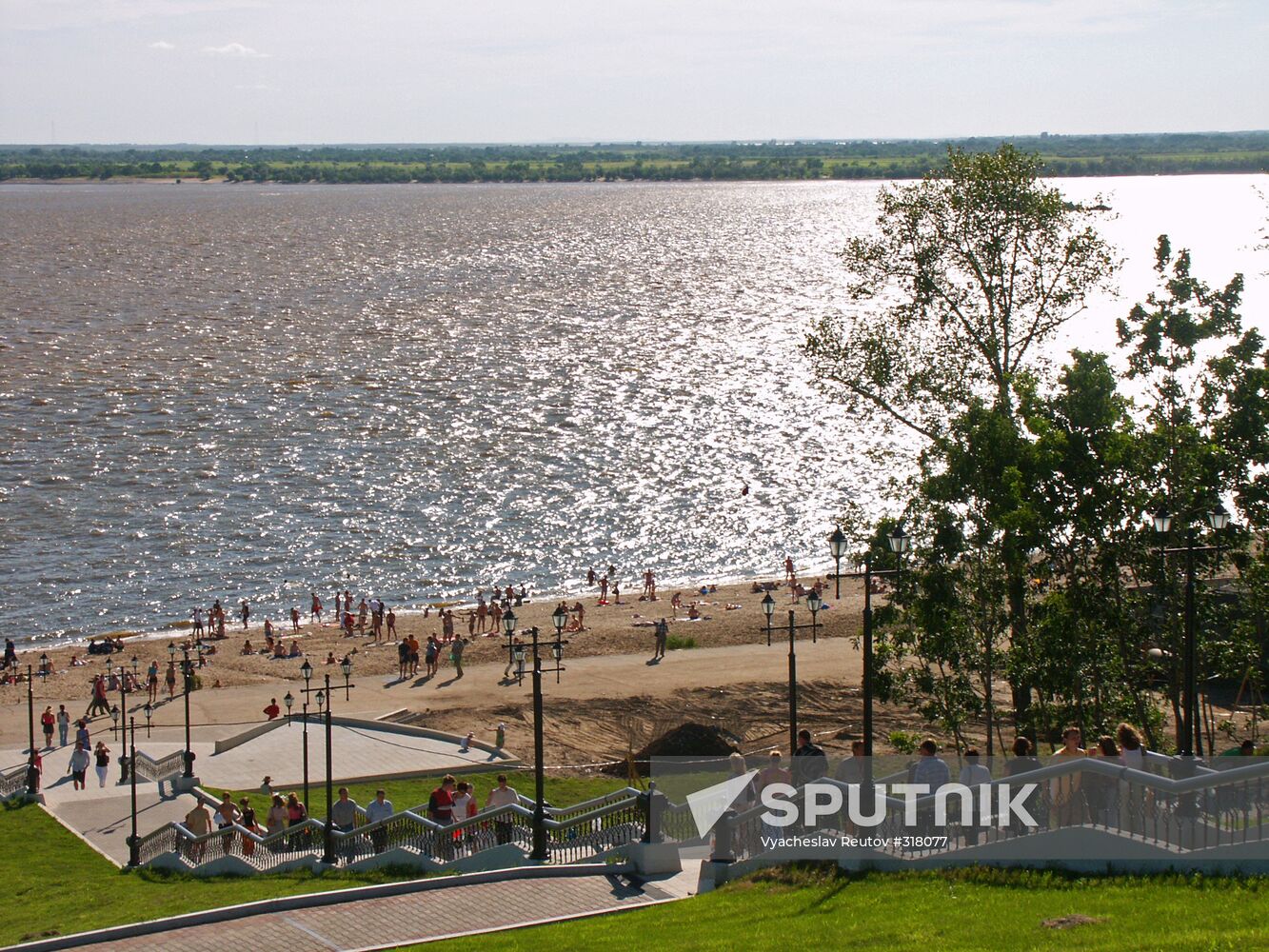 A view of the Amur River