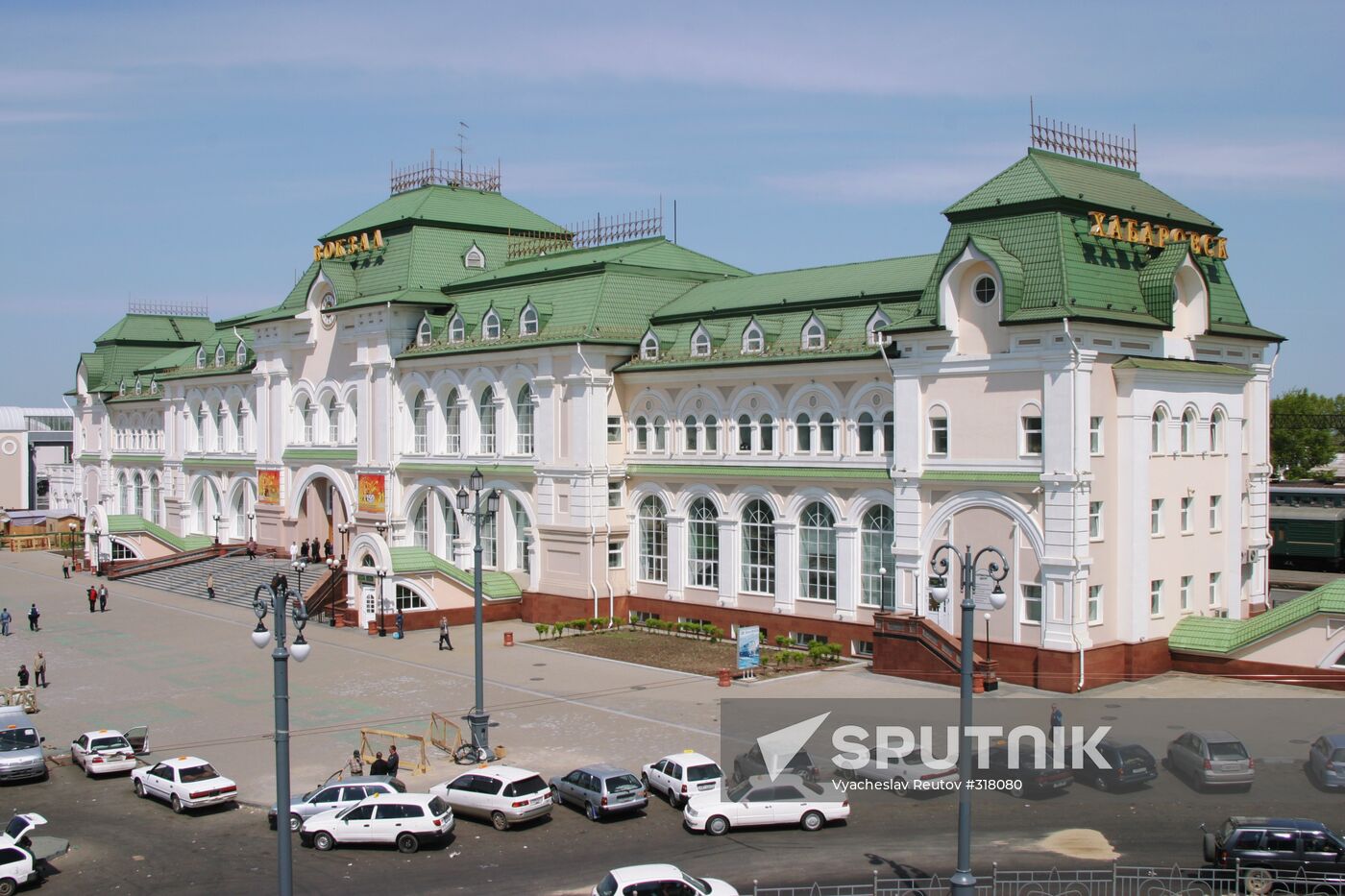 The Khabarovsk-1 railroad station