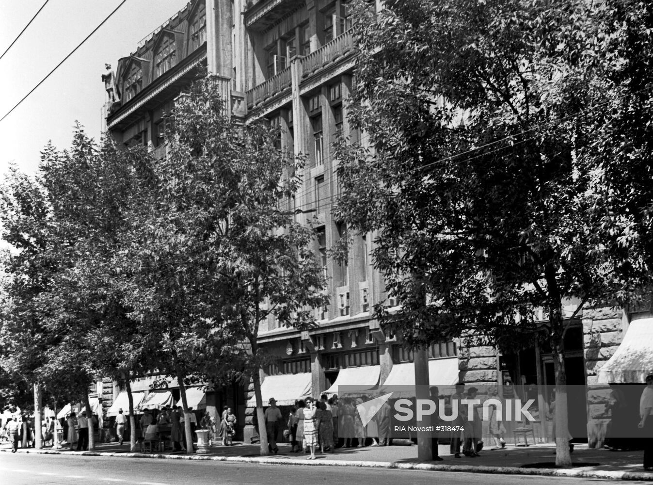 The streets of Saratov