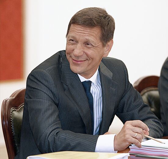 Deputy Prime Minister Alexander Zhukov