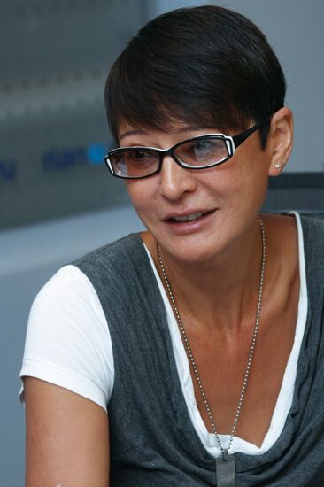 Public figure Irina Khakamada