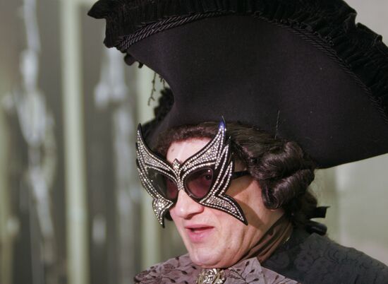 Theatrical fashion show "Masquerade Ball" by artist Mikhail Shem