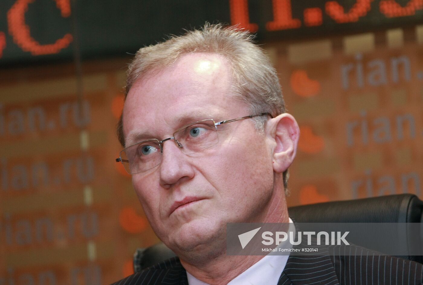 Latvian Ambassador in Moscow Andris Teikmanis