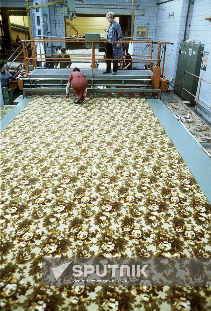 The Lyubertsy rug-and-carpet factory