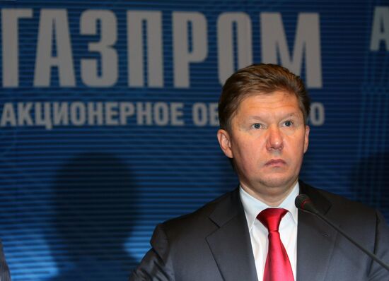 Alexei Miller, Gazprom CEO