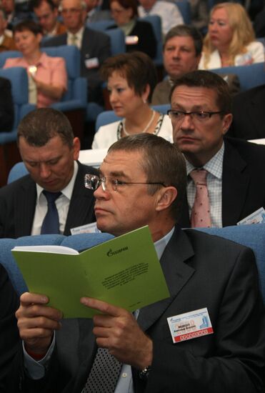 A.Medvedev, Deputy Chairman of Gazprom’s Management Committee
