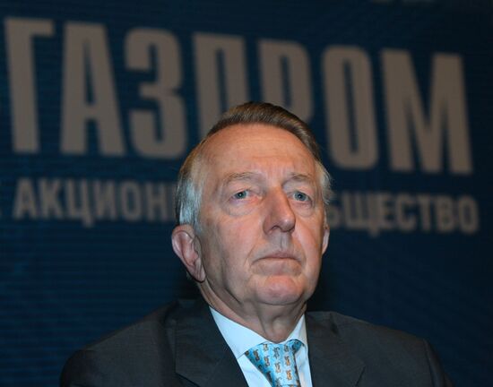 Burckhard Bergmann, member of Gazprom's board of directors