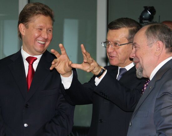 Alexei Miller, Viktor Zubkov, Boris Posyagin