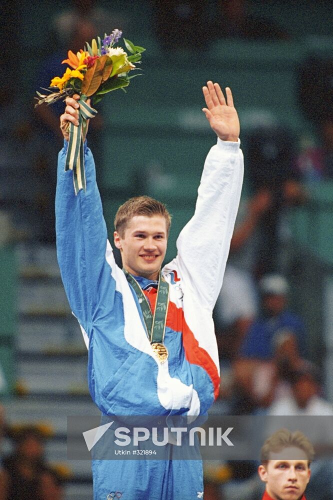 Gymnast Aleksei Nemov