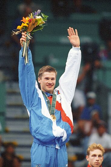 Gymnast Aleksei Nemov
