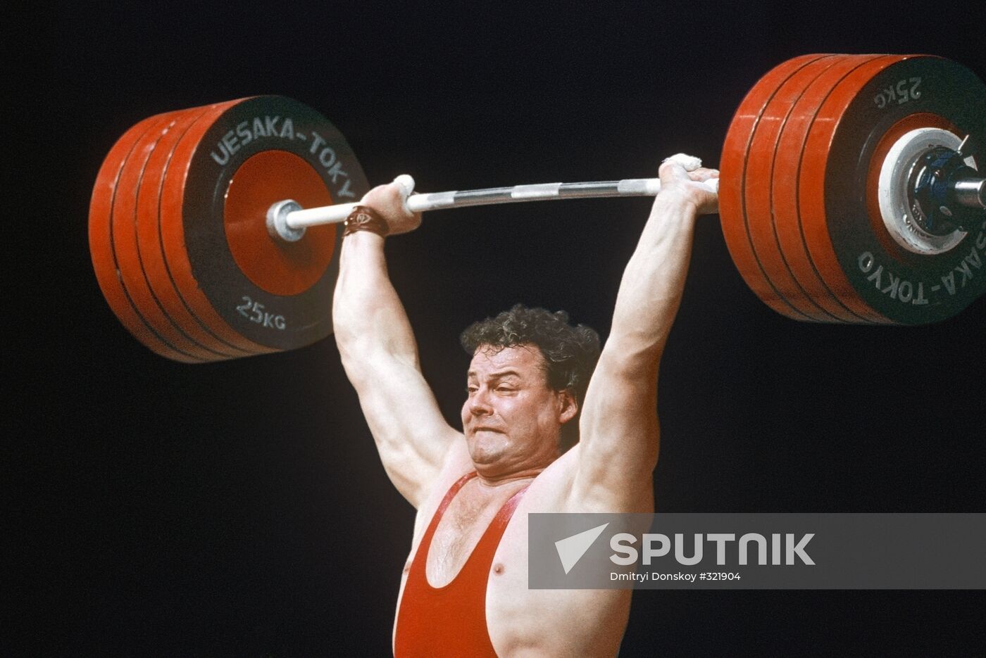 Weight-lifter Alexander Kurlovich