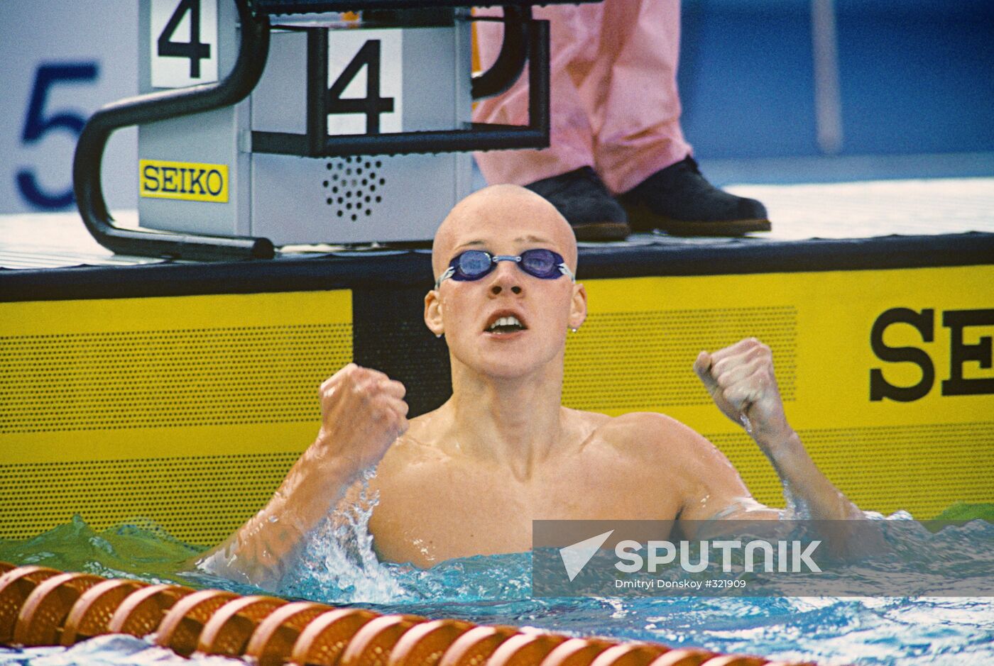 Swimmer Yevgeny Sadovy