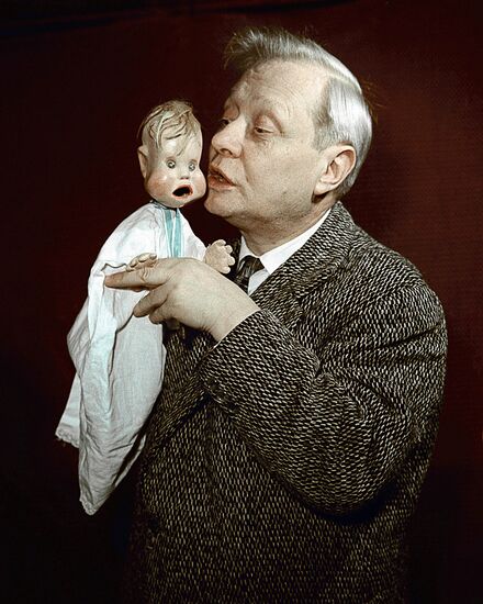 Puppet Theater actor and producer Sergei Obraztsov