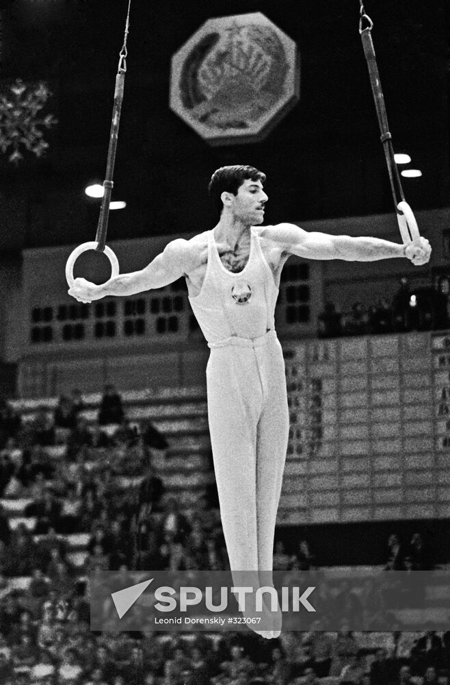 Gymnast Albert Azaryan