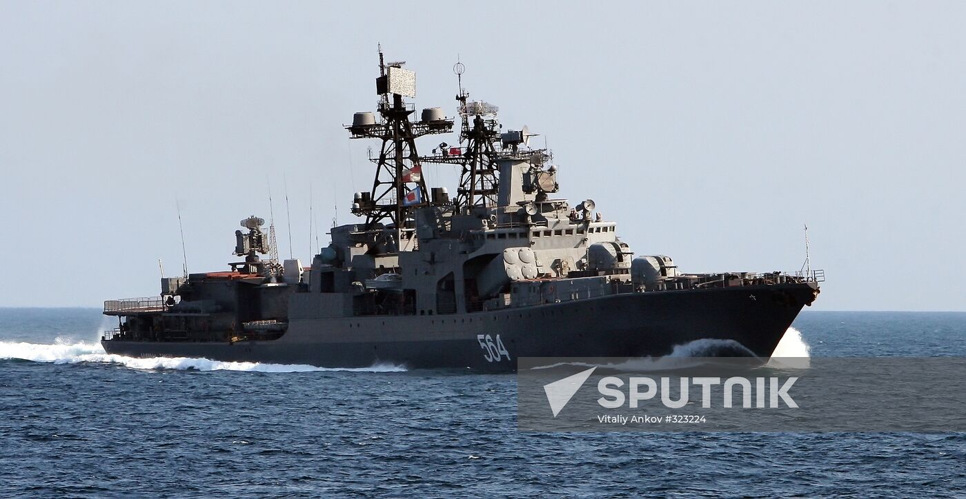 Russian Pacific Fleet exercise