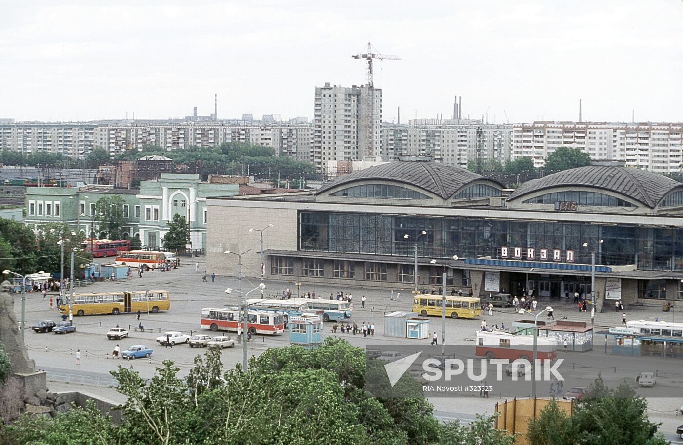 Railway station in Chelyabinsk