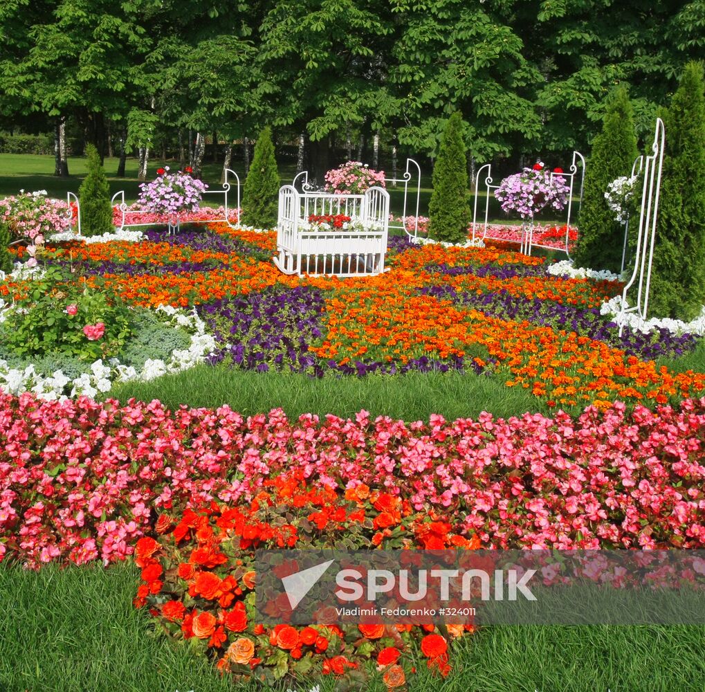 6th Moscow flower and garden architecture festival