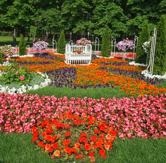 6th Moscow flower and garden architecture festival