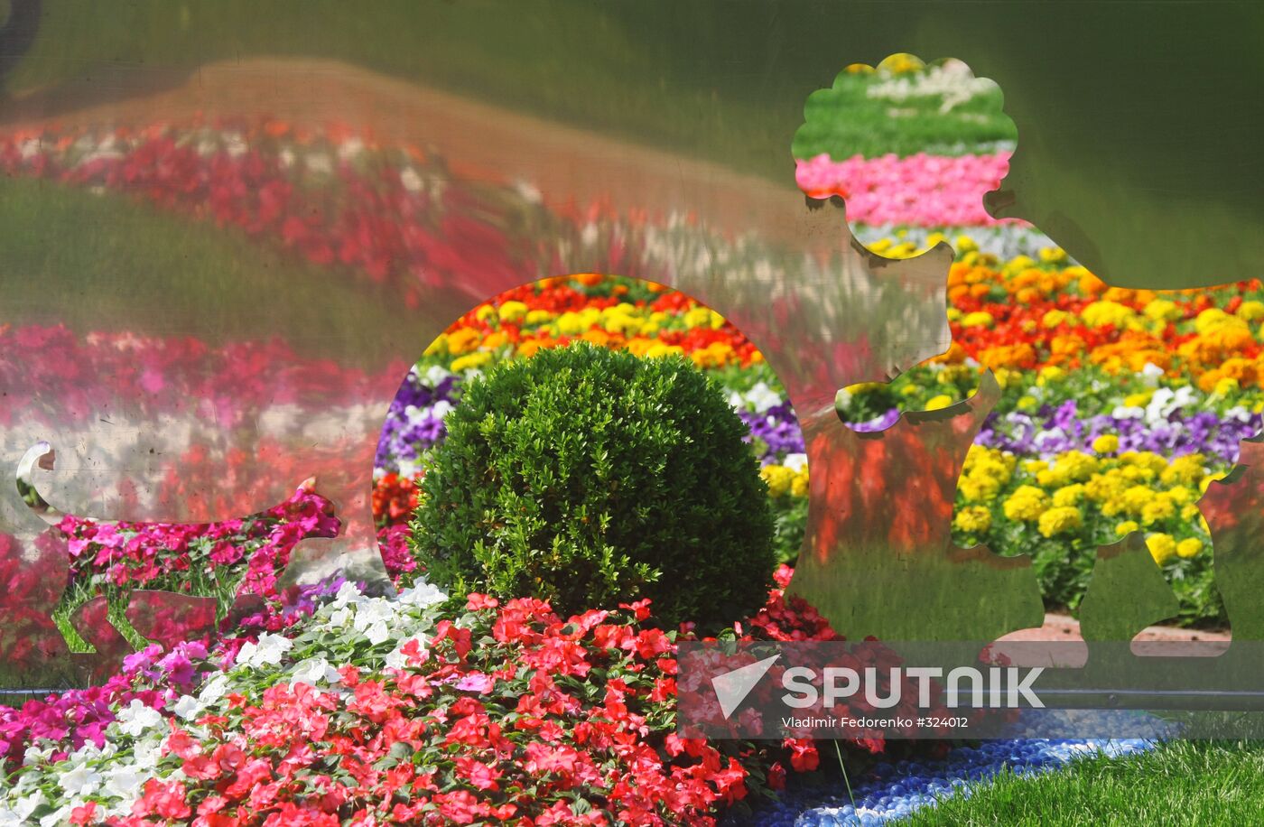 6th Moscow flower and garden architecture festival
