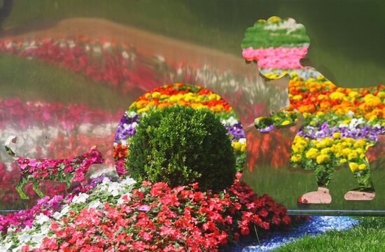 6th Moscow flower and garden architecture festival