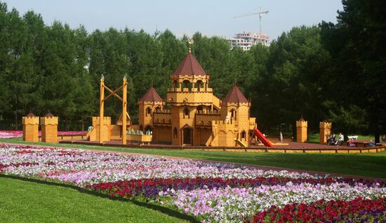 6th Moscow flower and garden architecture festival