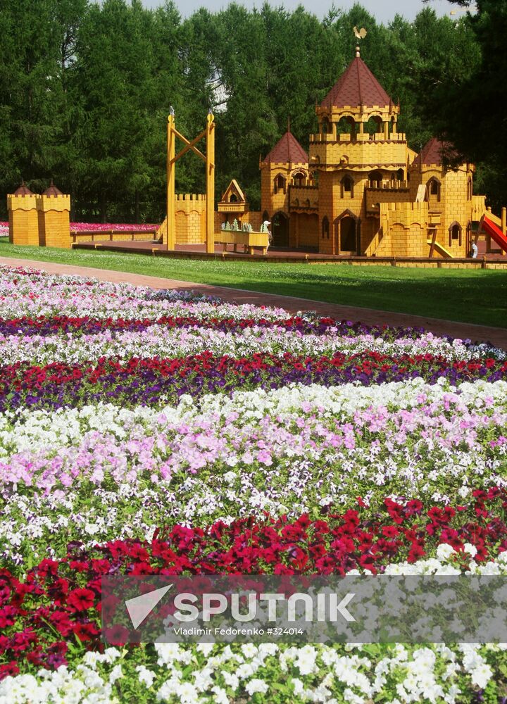 6th Moscow flower and garden architecture festival