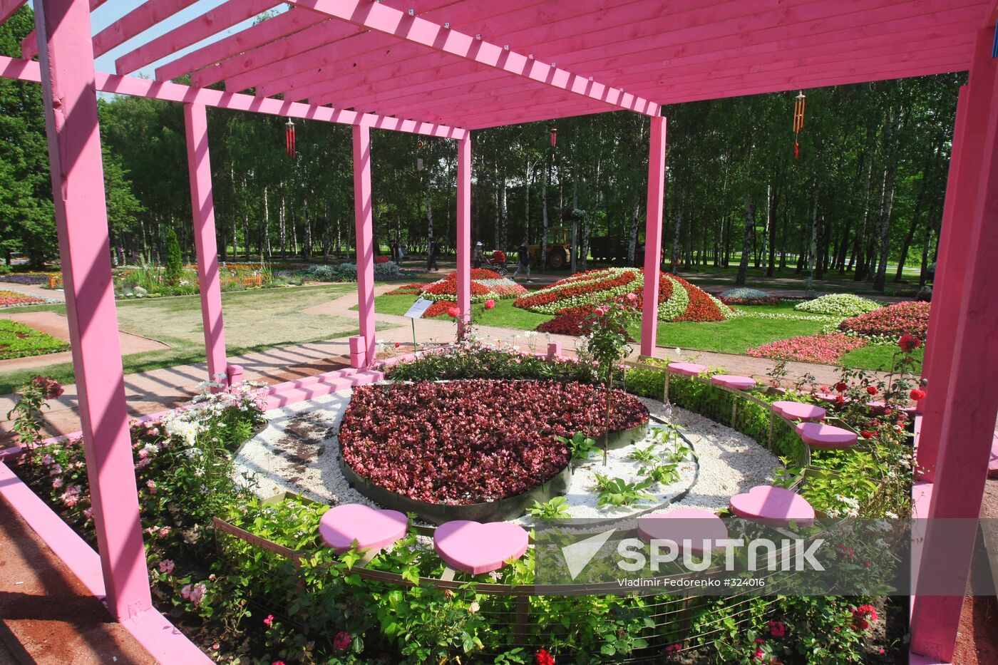 6th Moscow flower and garden architecture festival