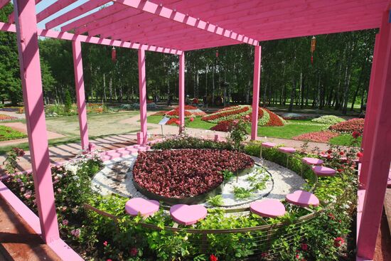 6th Moscow flower and garden architecture festival