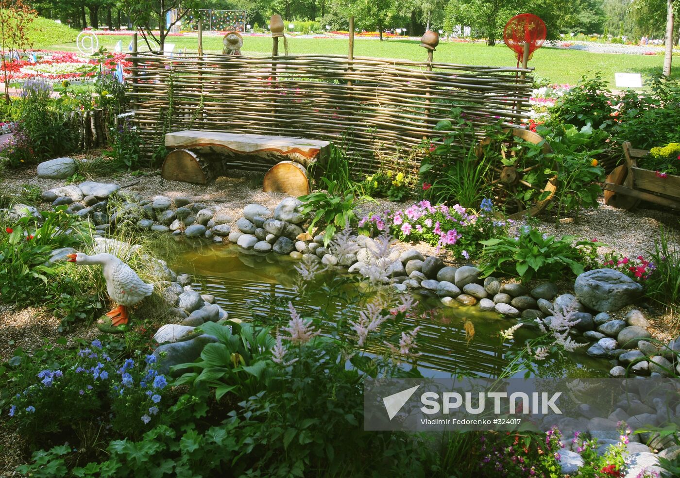 6th Moscow flower and garden architecture festival